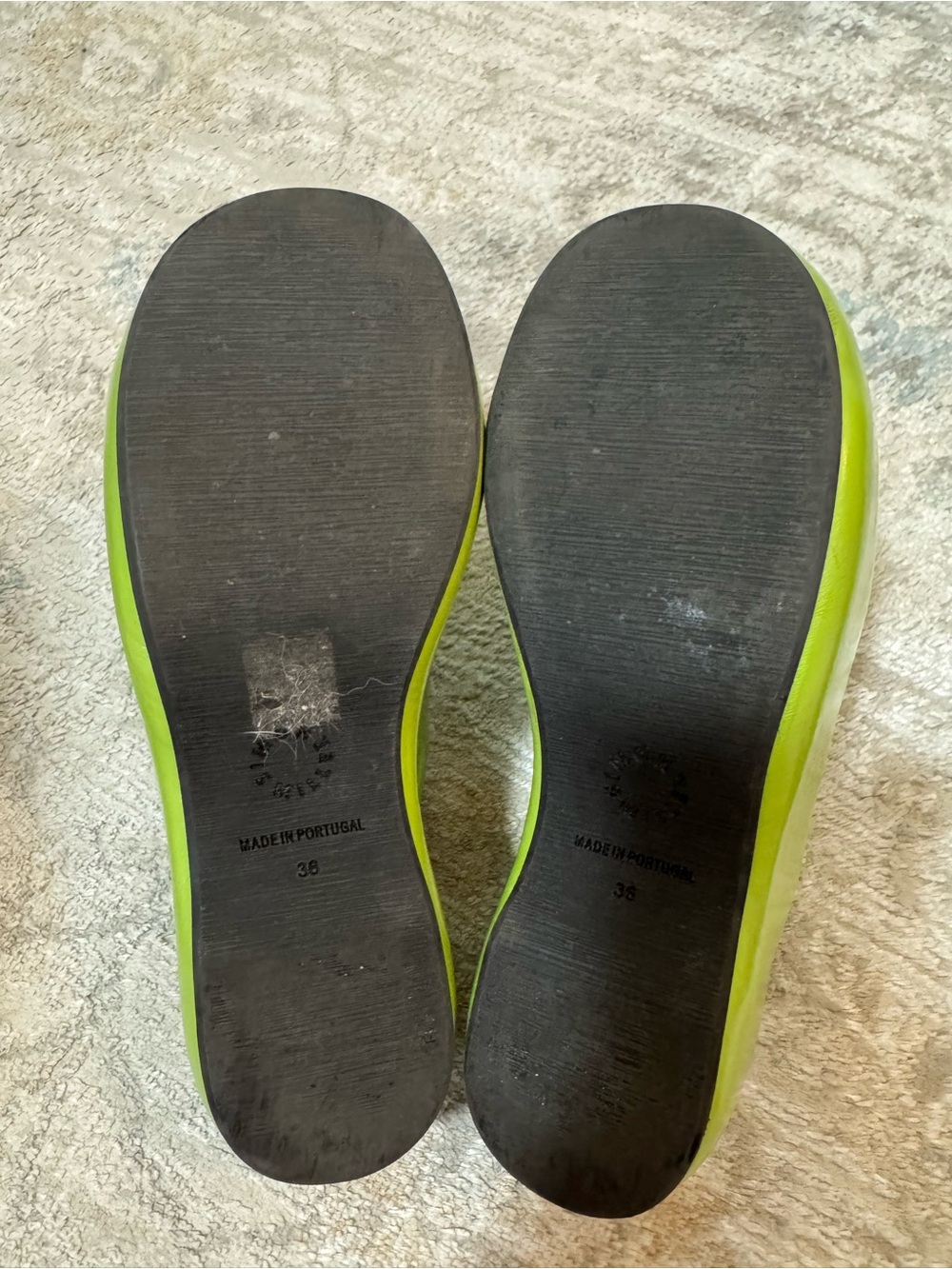 Simon Miller Platform Bubble Clogs in Kiwi Green Size 36 or US Size 6 $609 - Picture 10 of 11